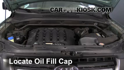 2007 Kia Sportage LX 2.7L V6 Oil Add Oil